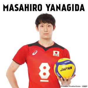 タペストリー[等身大] 2020バレーボール男子日本代表　(柳田将洋 選手)
