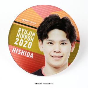 アクリル製バッジ 2020バレーボール男子日本代表　(西田有志 選手)