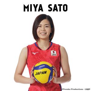 タペストリー[等身大] 2020バレーボール女子日本代表　(佐藤美弥 選手)